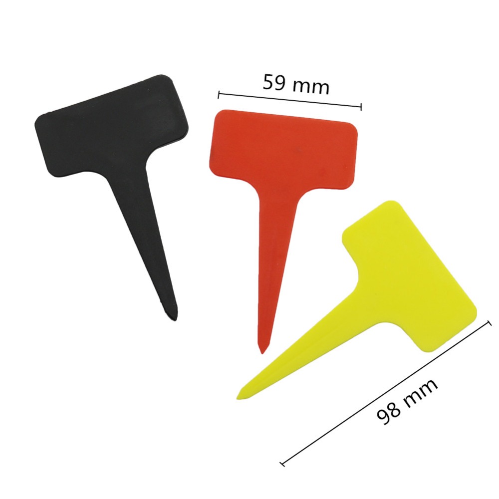 DIY Plastic T-Type Plant Label - Yard Sign Blank บทวิจารณ์และราคา