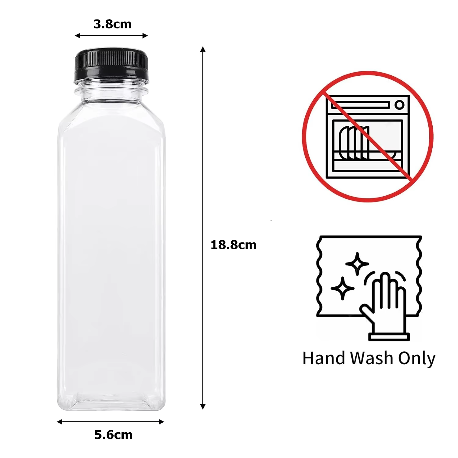 ขวดน้ําผลไม้ขนาด 500 มล. พร้อม - Water Bottle Blank บทวิจารณ์และราคา