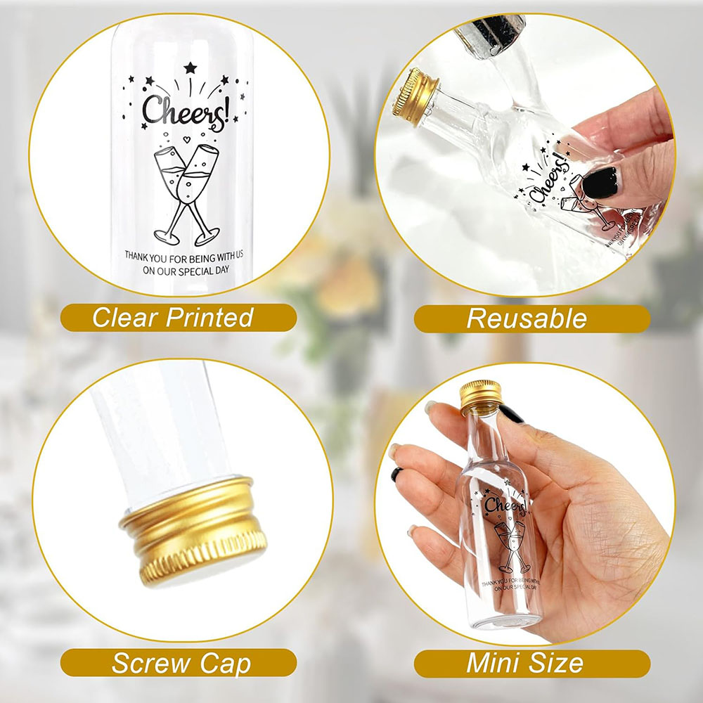 ขวดเหล้าขนาดเล็ก 50 แพ็ค, ขวดไ - Water Bottle Blank บทวิจารณ์และราคา