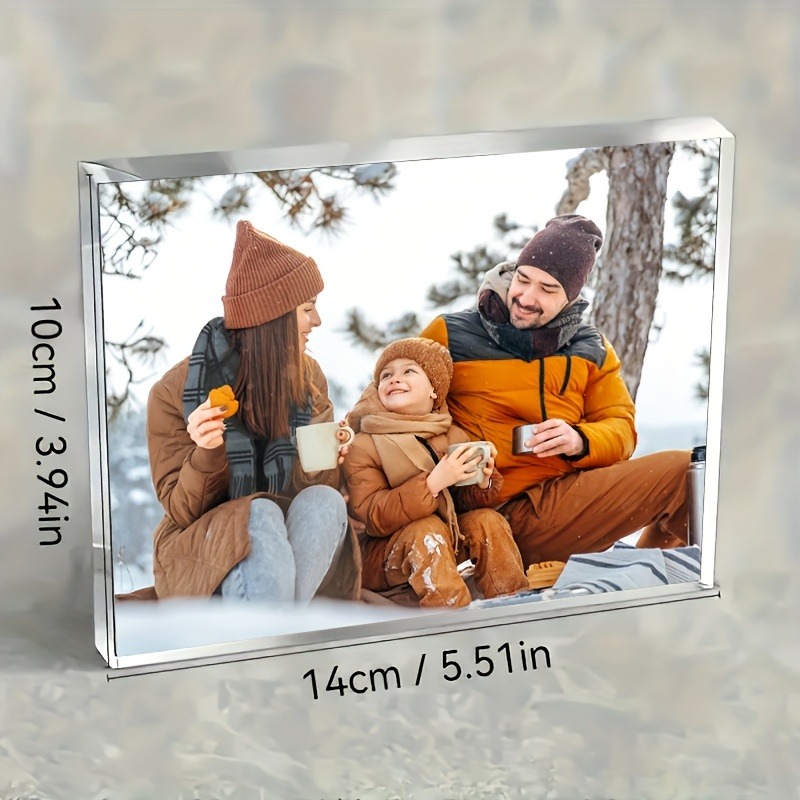 บล็อกอะคริลิคใสพร้อมรูปภาพส่วน - Photo Acrylic Block บทวิจารณ์และราคา