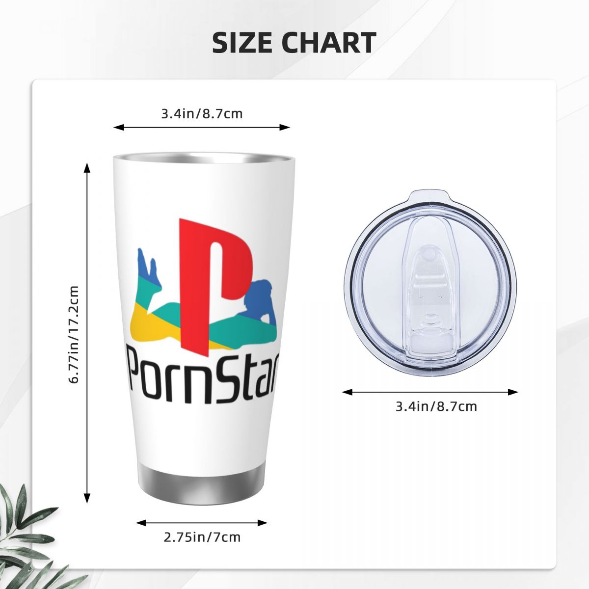 Ps Pron Star สีขาวสแตนเลส Tumb - Tumbler 20Oz White บทวิจารณ์และราคา