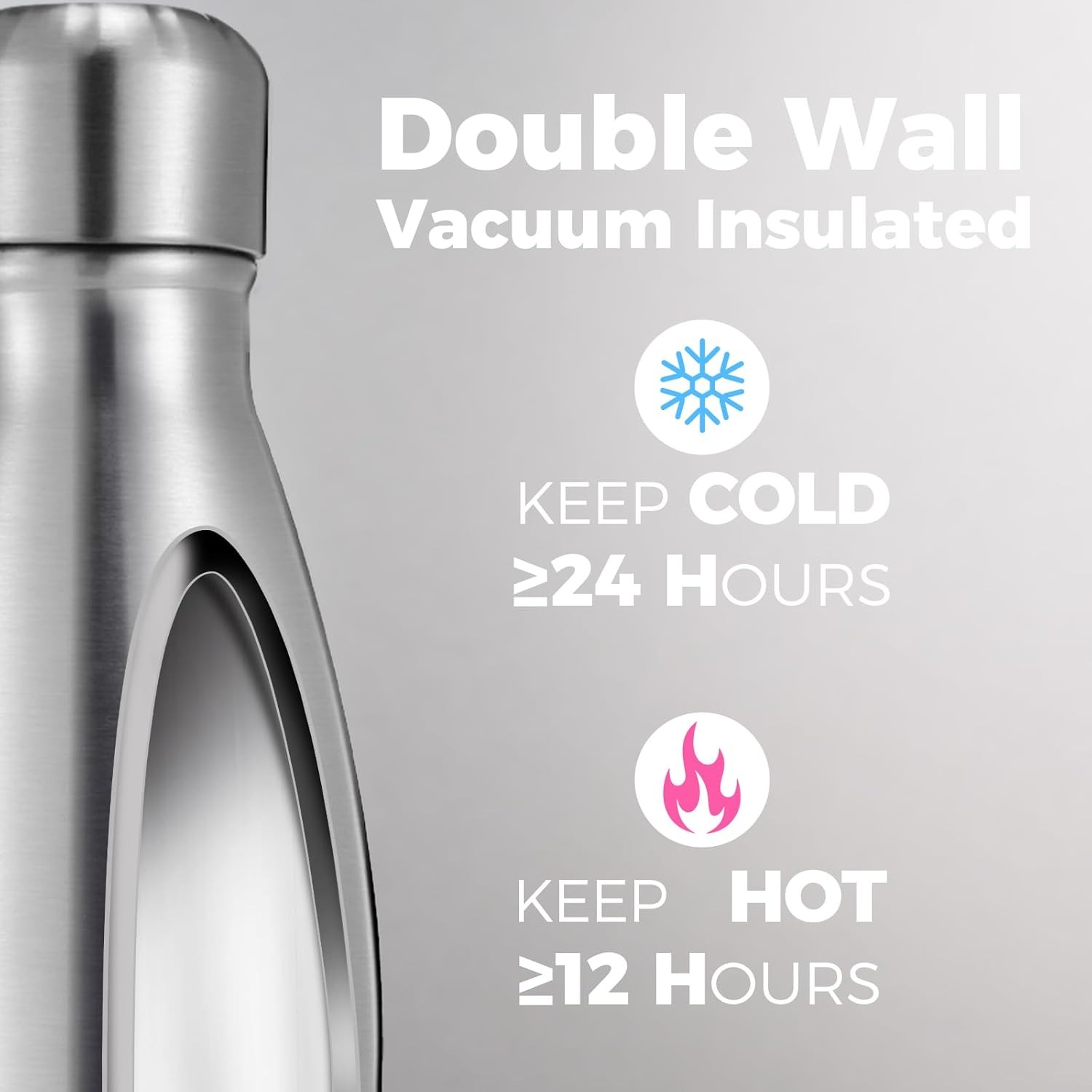 กระติกน้ำเก็บความร้อนความเย็น  - Water Bottle Blank บทวิจารณ์และราคา