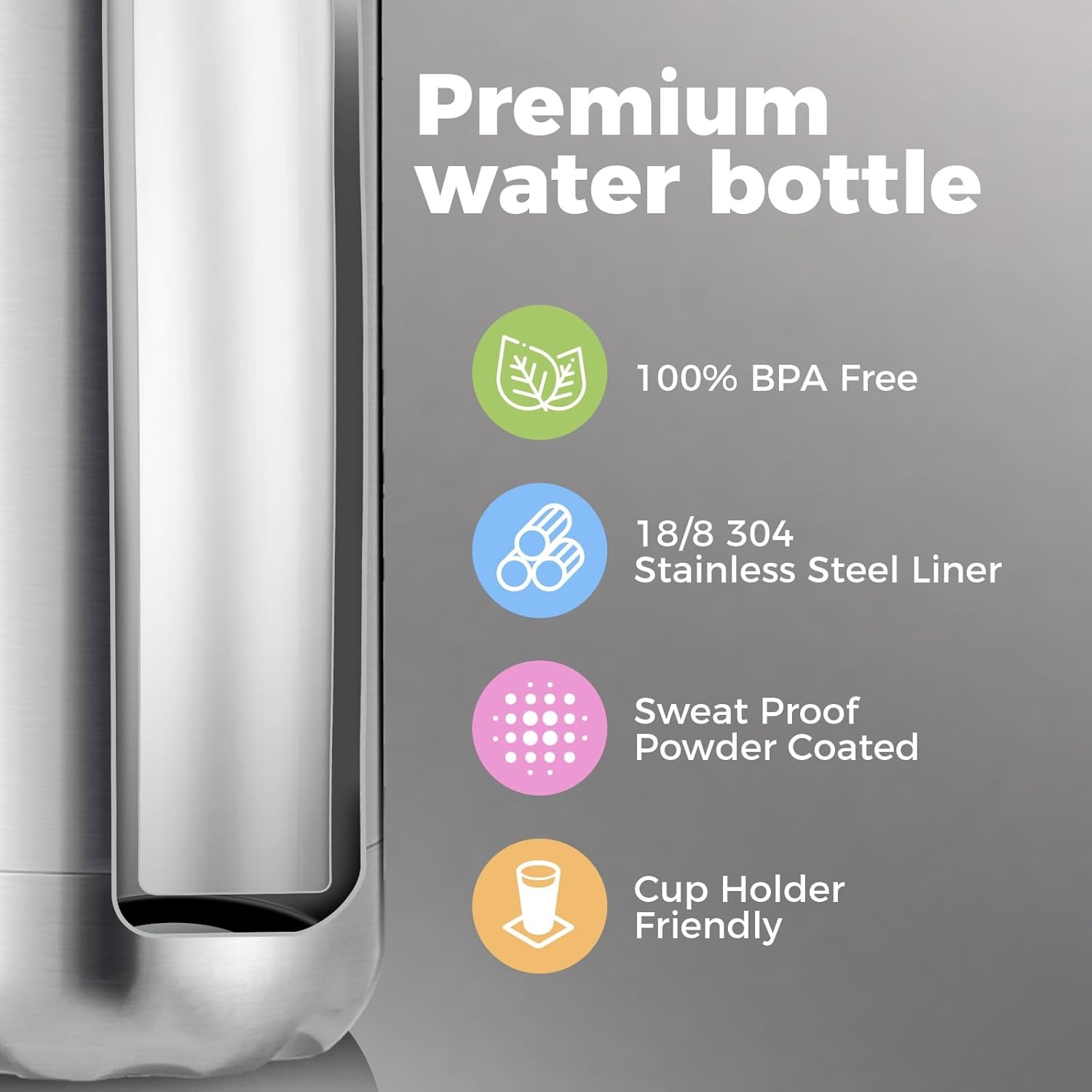 กระติกน้ำเก็บความร้อนความเย็น  - Water Bottle Blank บทวิจารณ์และราคา